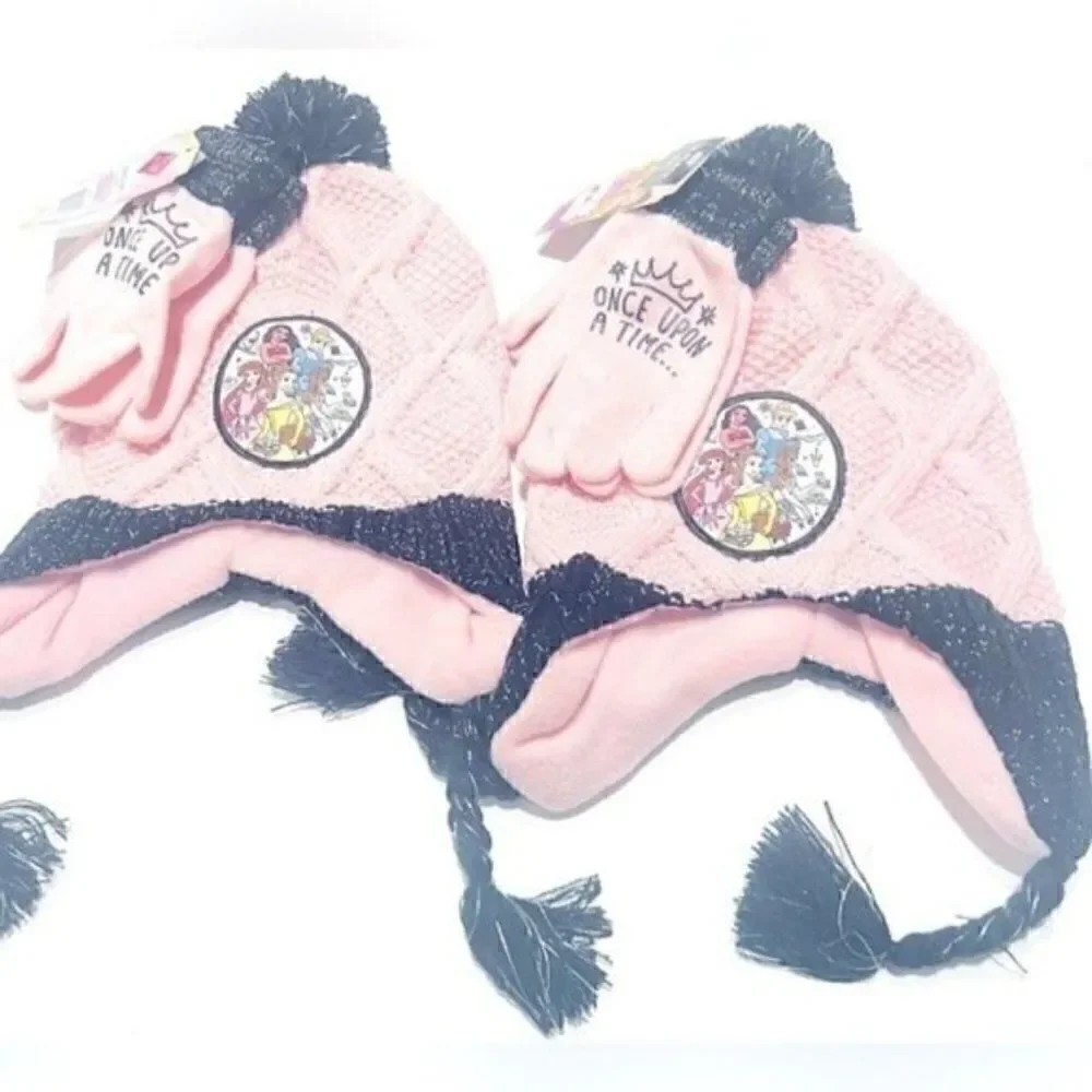 Set of 2 BERKSHIRE Little Girls Little Kid (4-6X) Princess Hat & Gloves Set